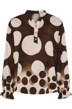 Outlet Marta Du Chateau Mdcaspen Shirt 7704 Marroneez552Db