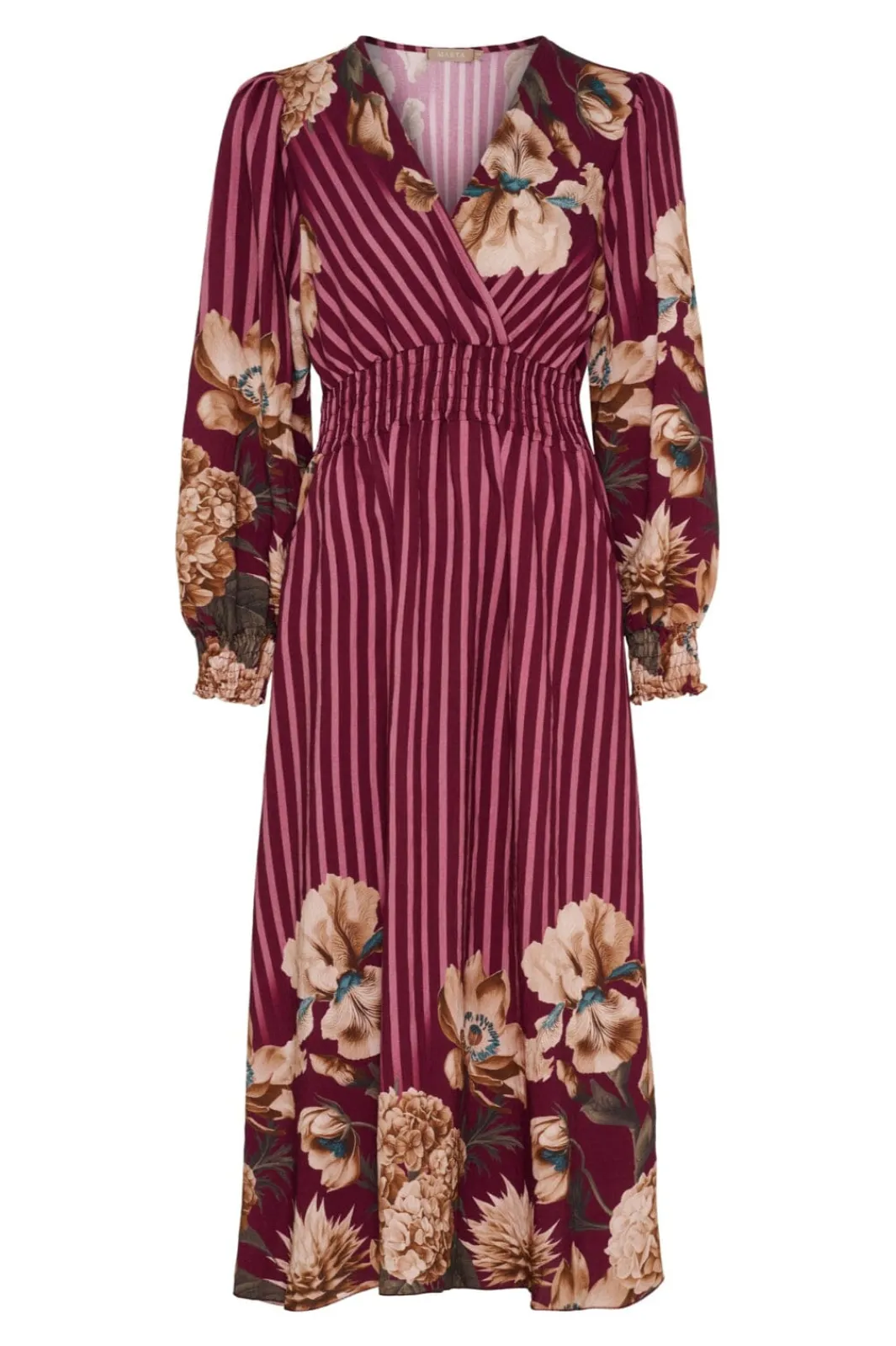 Marta Du Chateau Mdcbailey Dress 25216 Bordeaux6022