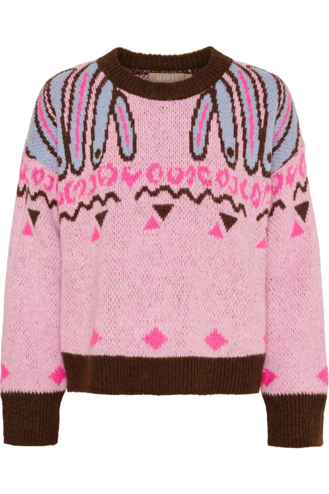 Marta Du Chateau Mdcbilla Knit 8153 Pink