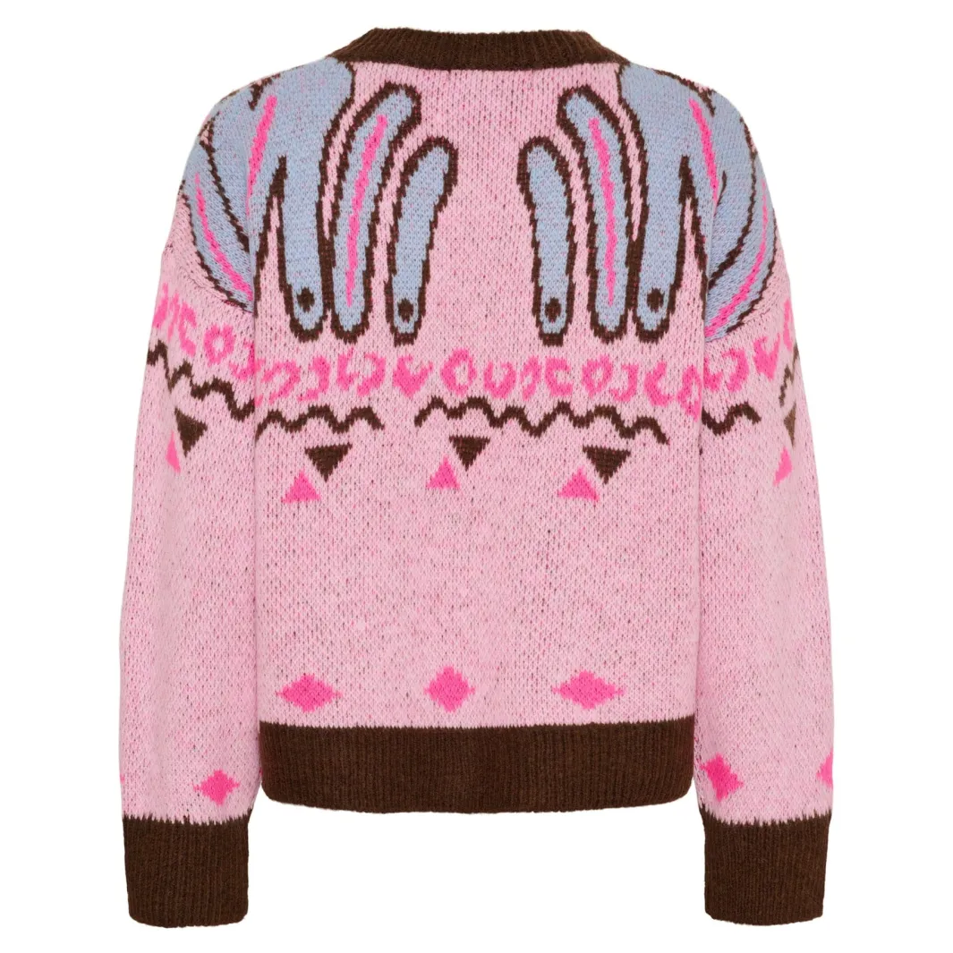 Marta Du Chateau Mdcbilla Knit 8153 Pink