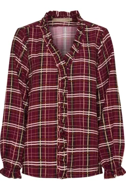 Hot Marta Du Chateau Mdcbrook Shirt 7648 Bordeaux10882Tpd