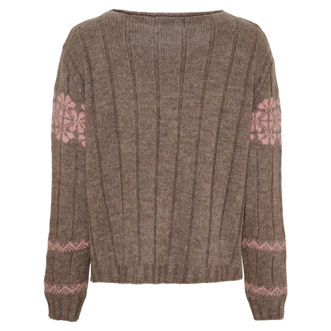 Hot Marta Du Chateau Mdcbruna Knit 8154 Fango/Rose