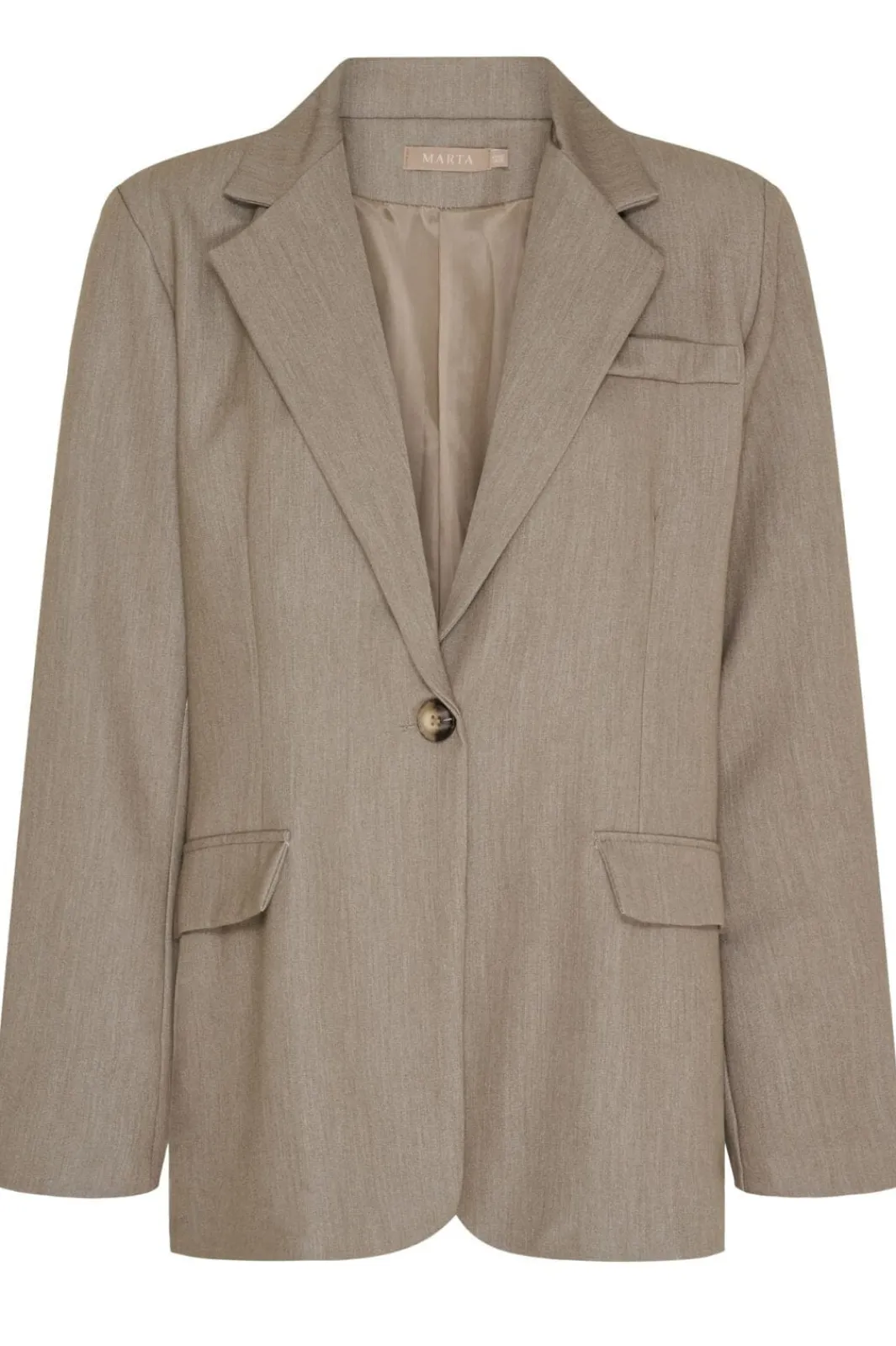 Discount Marta Du Chateau Mdcdamiana Blazer 15502-2S Fango258