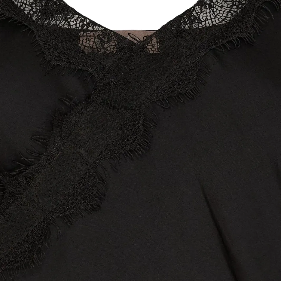 Discount Marta Du Chateau Mdcdream Top 23408 Black