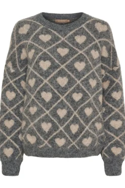Hot Marta Du Chateau Mdcferay Knit 8151 Grigio9513/Beige9504