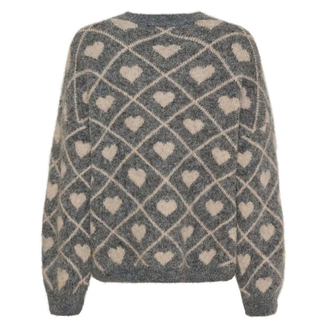 Hot Marta Du Chateau Mdcferay Knit 8151 Grigio9513/Beige9504