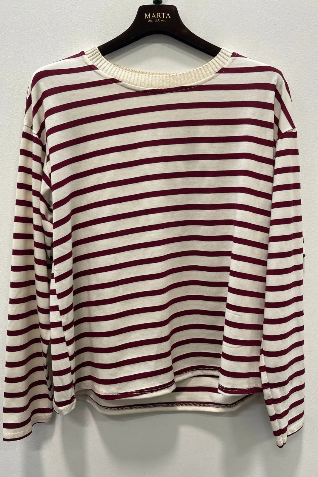 Best Marta Du Chateau Mdckara Ls Tee 58709 Bordeaux
