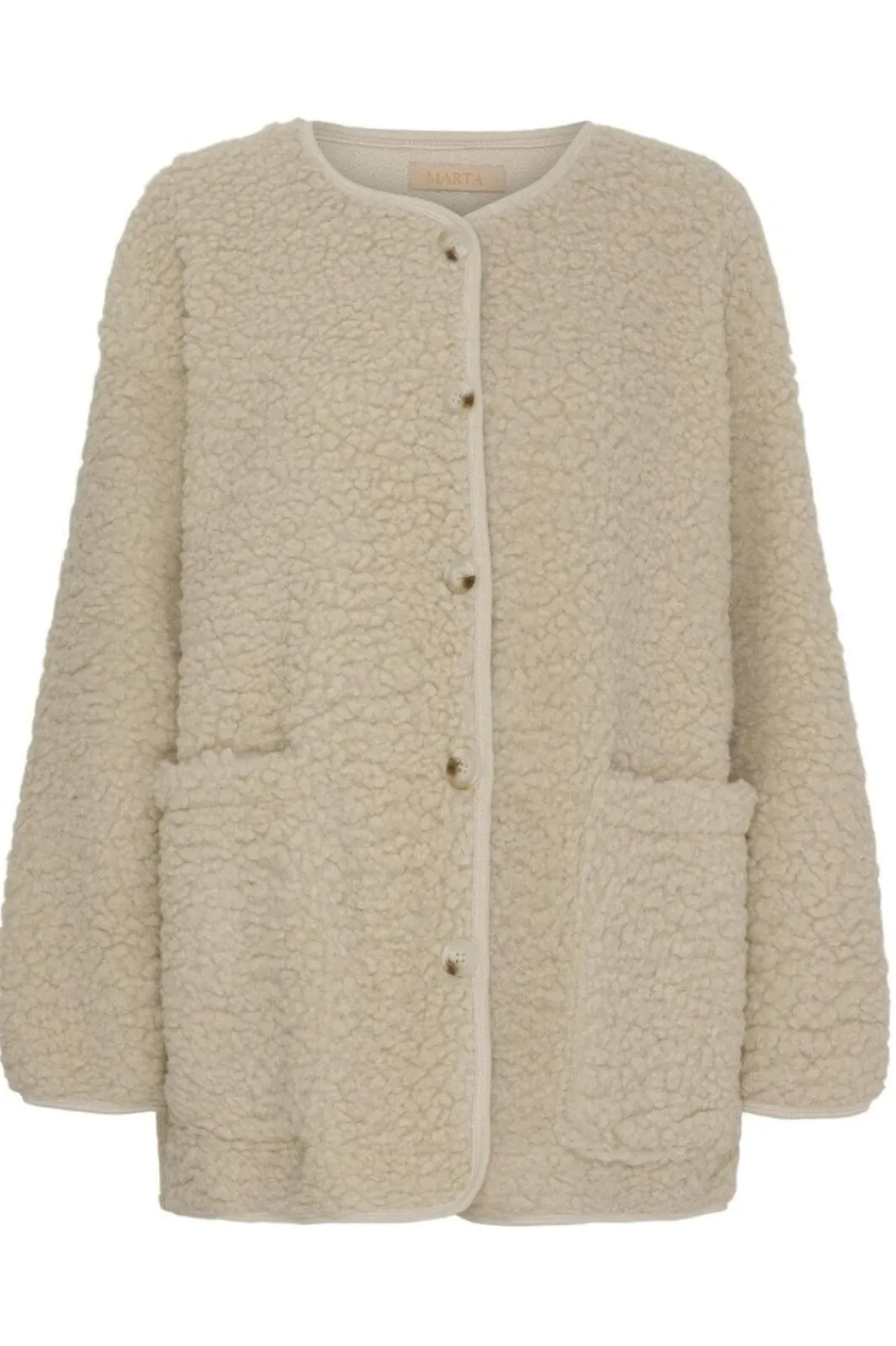 Online Marta Du Chateau Mdclucile Jacket 23919 Beige