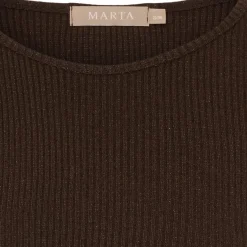 Sale Marta Du Chateau Mdclunara Ls Tee 38915M Moro1