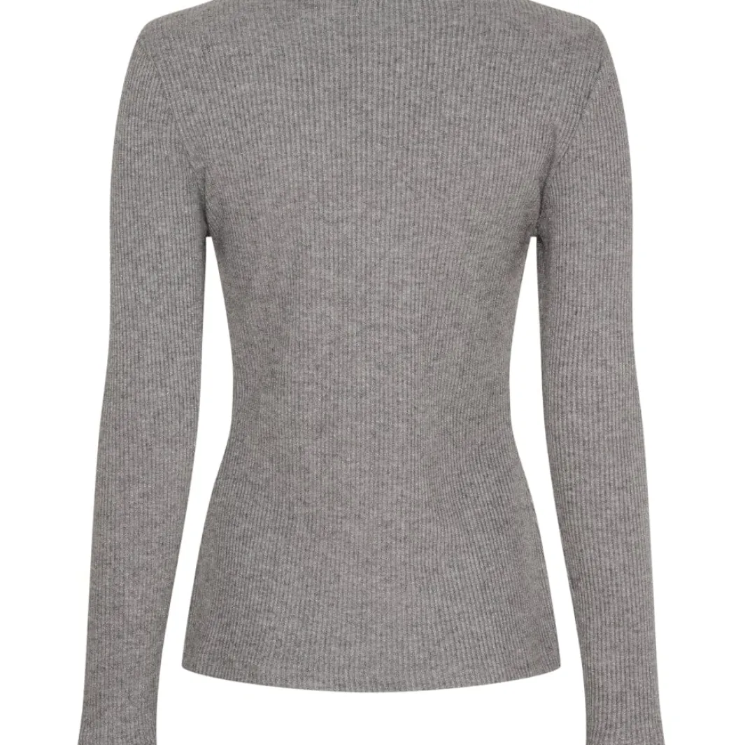 Clearance Marta Du Chateau Mdclunara Ls Tee 38915M Grey