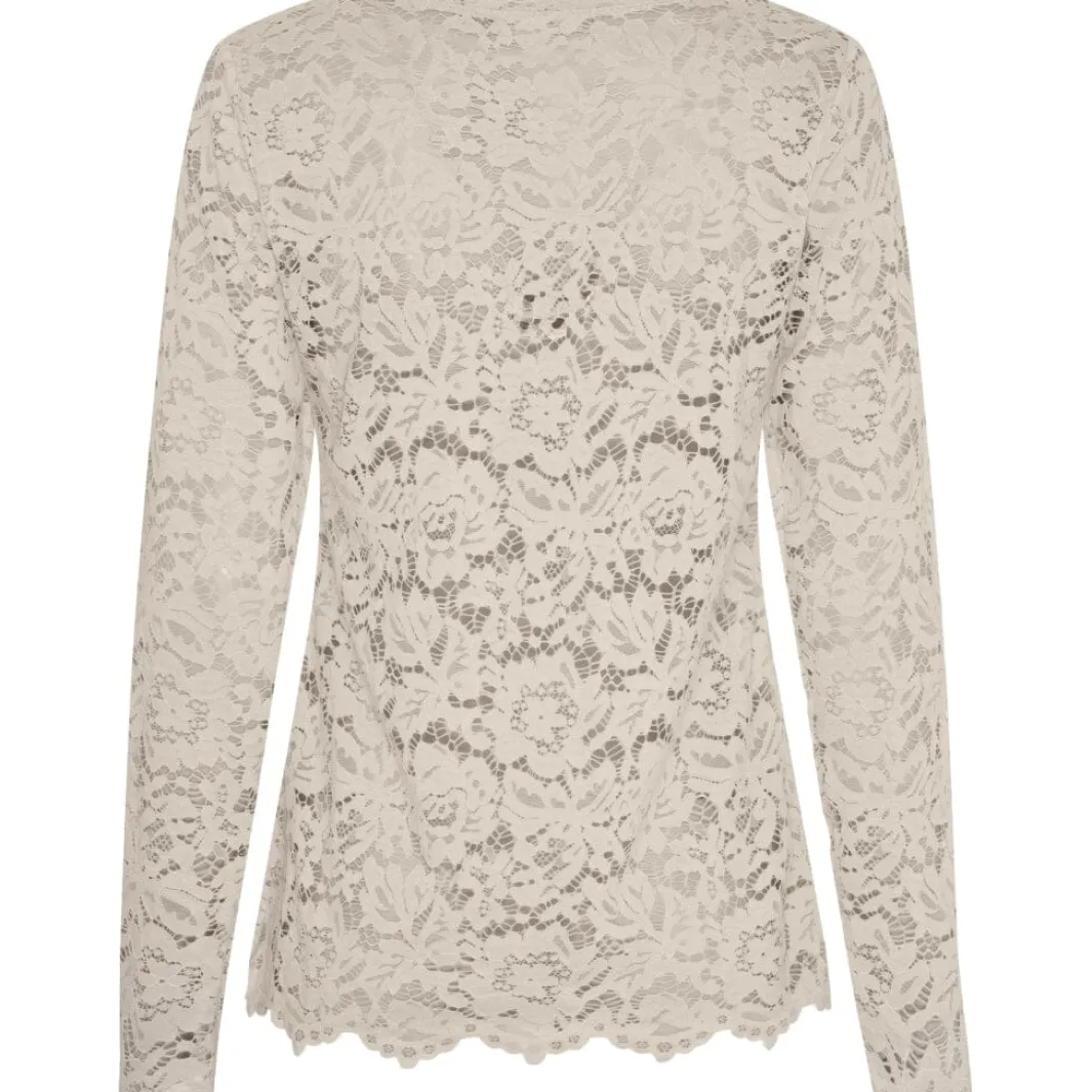 Discount Marta Du Chateau Mdcmilley Ls Tee 7707 Beige New