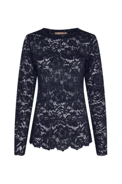 Discount Marta Du Chateau Mdcmilley Ls Tee 7707 Navy