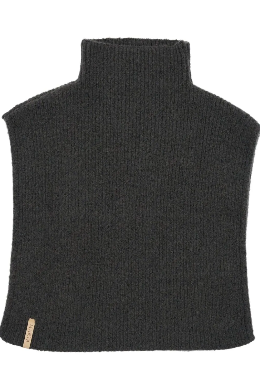 New Marta Du Chateau Mdcoline Scarf FMSW4797 Dark Grey