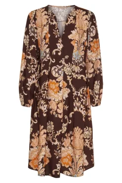 Outlet Marta Du Chateau Mdcparsley Dress 7622 Marrone2891Tps