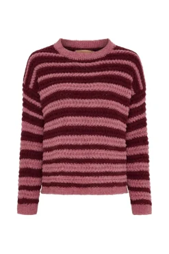 Sale Marta Du Chateau Mdcvictorine Knit 25484 Cipola0065/Vino0029