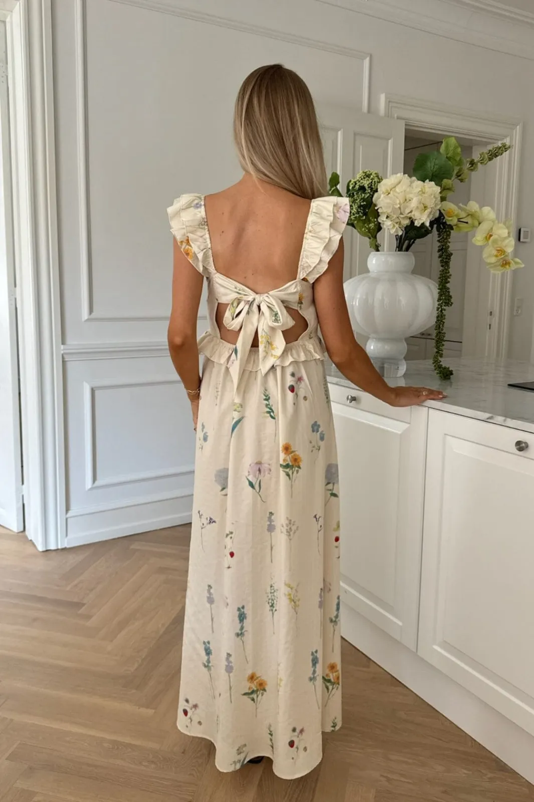 Sale BYIC Melbaic Dress owfp Off White Flower Print