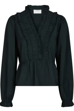 Clearance Neo Noir Melfy Structure Blouse 166695 141