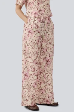 Clearance Modström Meliamd Print Pants 11507 Pink Blossom