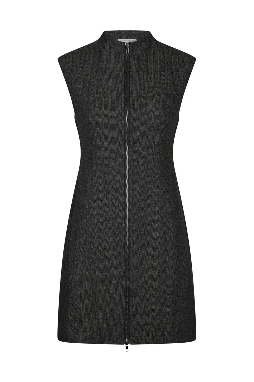 Clearance Neo Noir Melville Herringbone Dress 166190 132