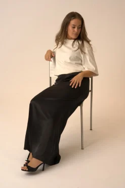BYIC Merleic Maxi Skirt A2569 Black