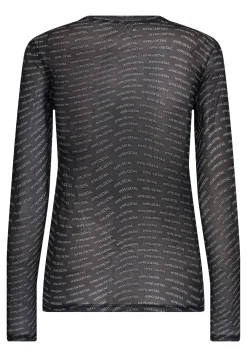 Outlet Hype The Detail Mesh Blouse 91 Sort