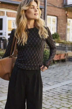 Outlet Hype The Detail Mesh Blouse 320-15 50