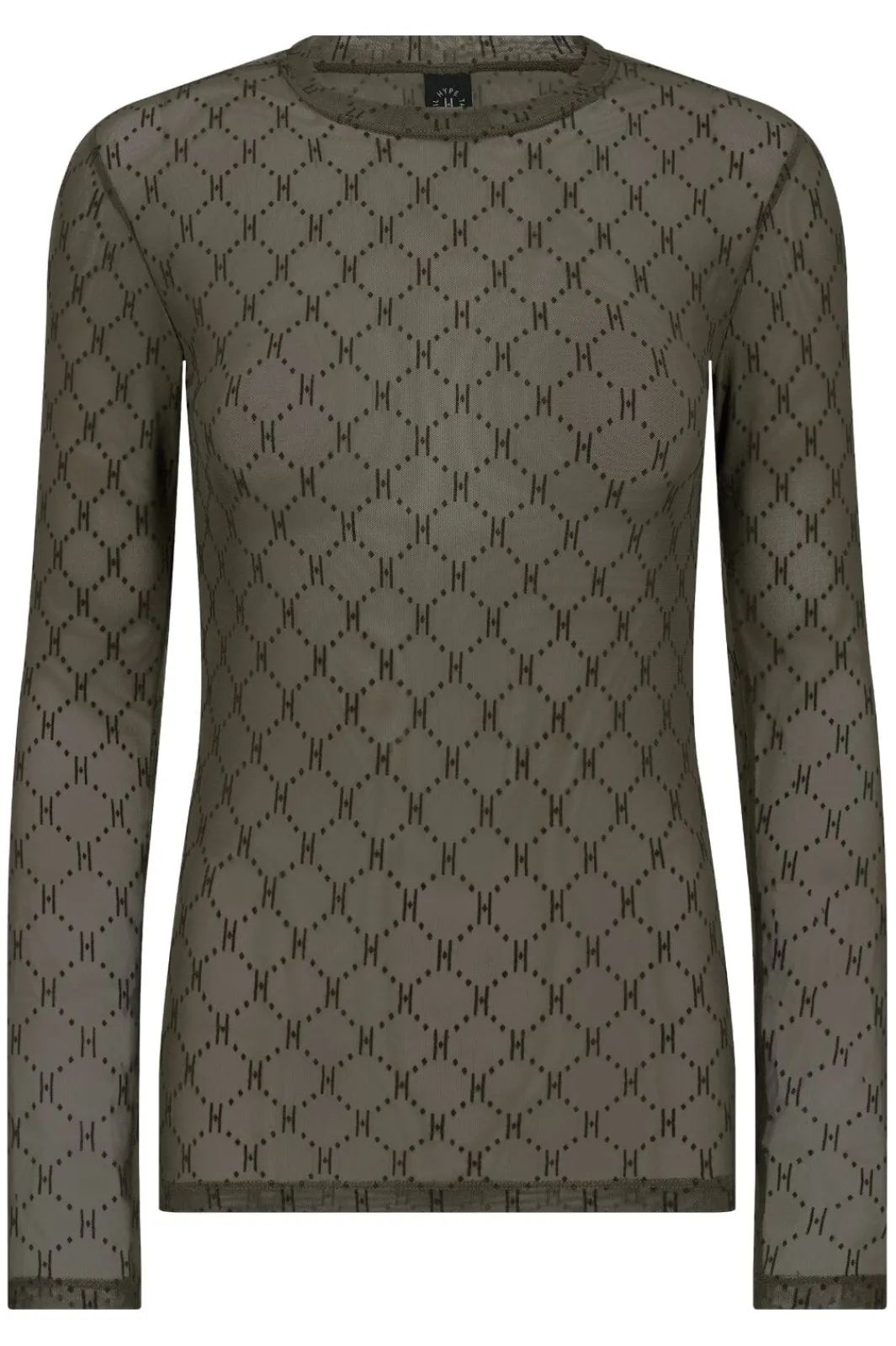 Sale Hype The Detail Mesh Blouse 300-14 11