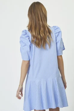 New Co´Couture Micacc Stripe Ss Shirt Dress 36551 23