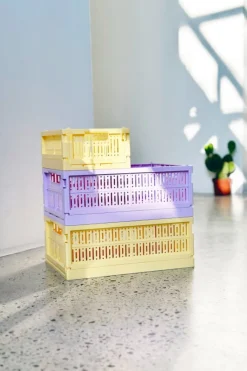 Outlet Made Crate Midi Lemon Cream