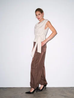 Discount Gossia Miego Pants G2836 Brown