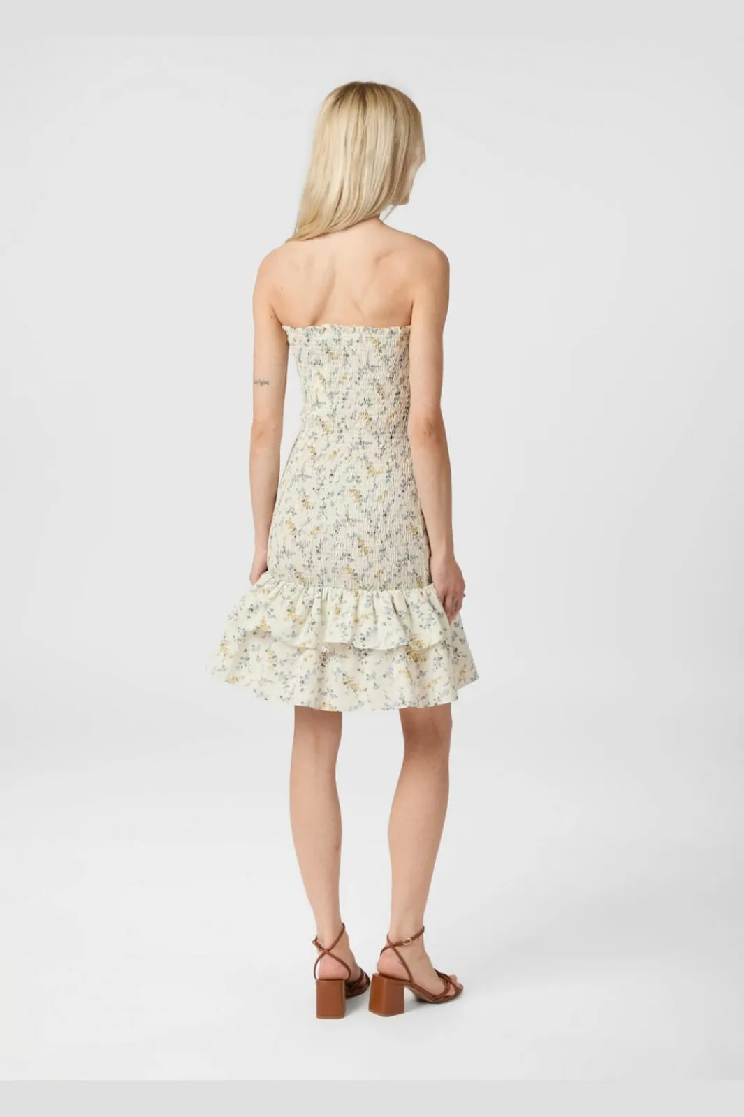 Neo Noir Mikka Smock Print Dress 164929 122