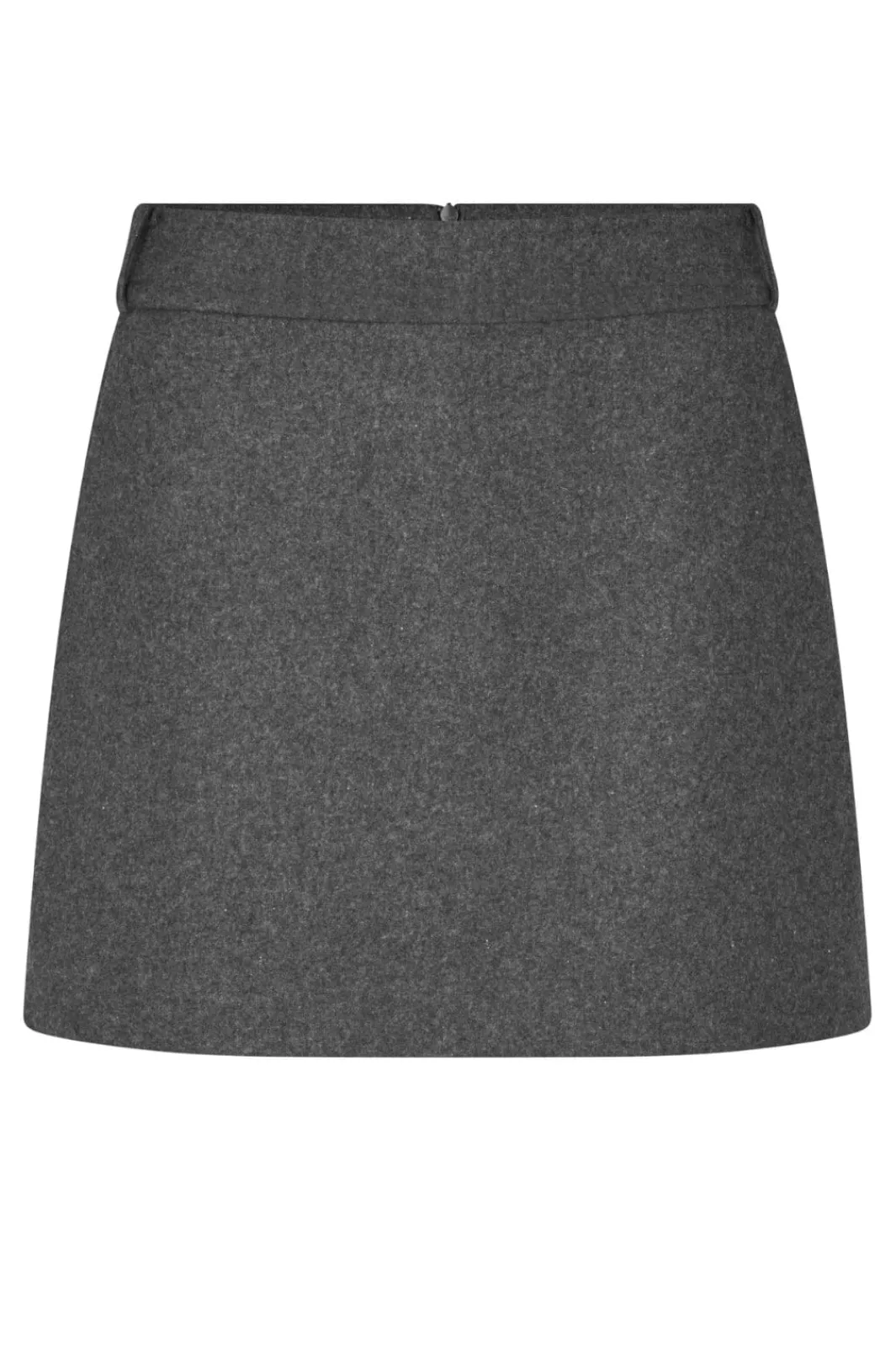 Hot Second Female Milea Mini Skirt 60500 7003 Dark grey melange