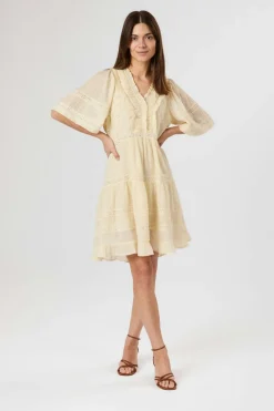 Clearance Neo Noir Milene S Voile Dress 165528 191