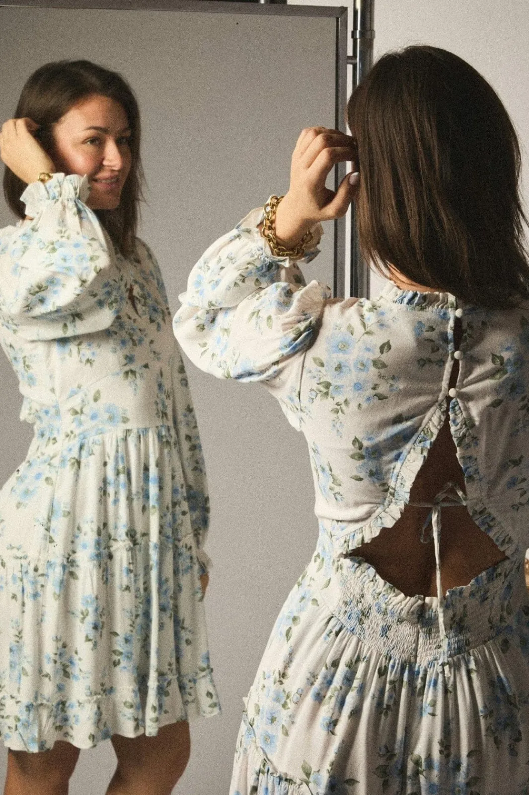 Hot Neo Noir Miller Floral Dream Dress 165277 145
