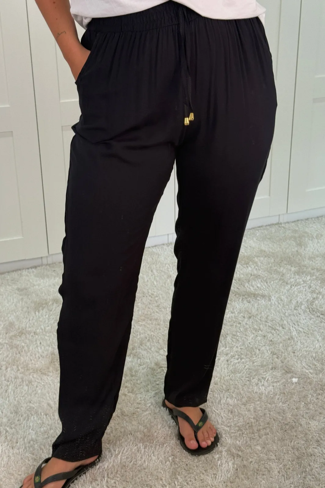 Discount A-bee Mina Pants Black