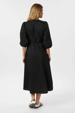Discount Neo Noir Minga Poplin Dress 165266 100