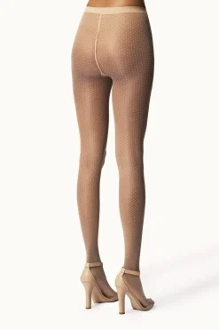 Best Wolford Mini Dot Tights17624 4788 Fairly Light/white