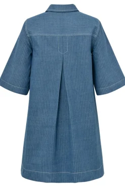 Discount Global Funk Mira Zip-G P62 Blue Pinstripe