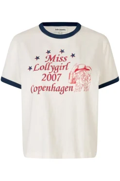 New Lollys Laundry Missll Tee Ss25449-1034 01 White