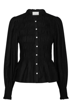 New Neo Noir Mocca Smock Blouse 166155 100