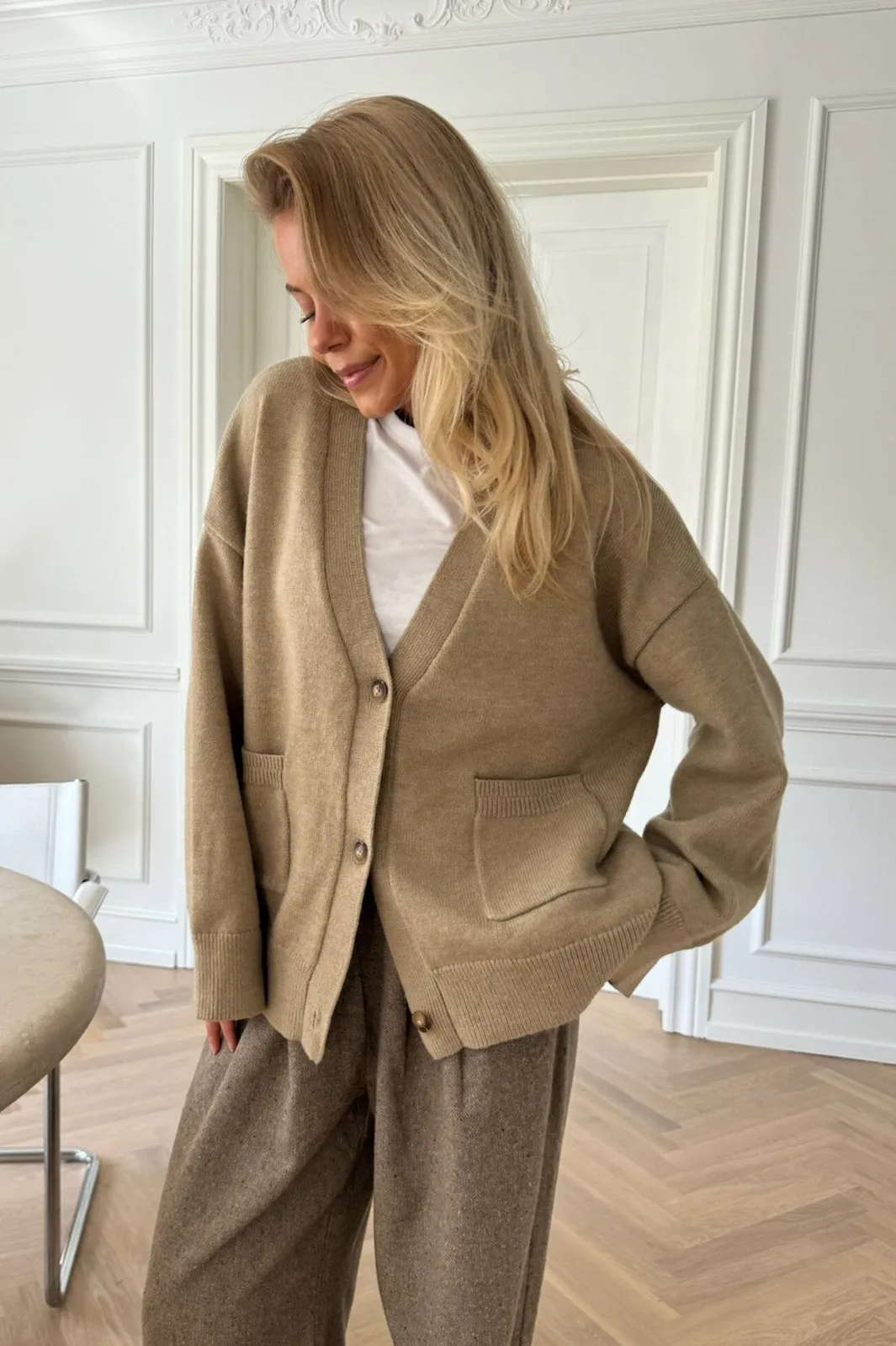 New BYIC Mollyic Cardigan beige Beige