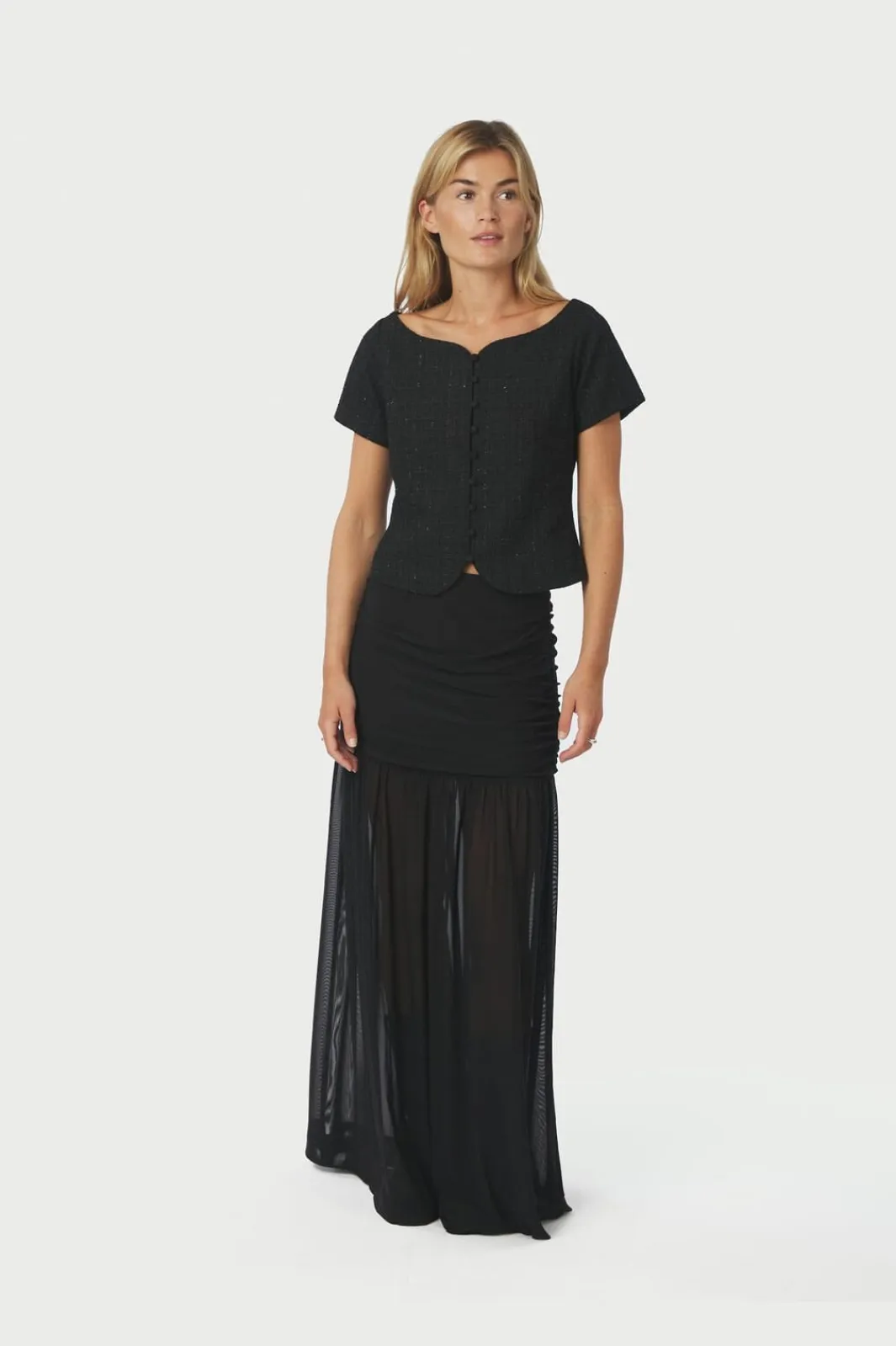 Sale Neo Noir Mori Layered Skirt 166934 100