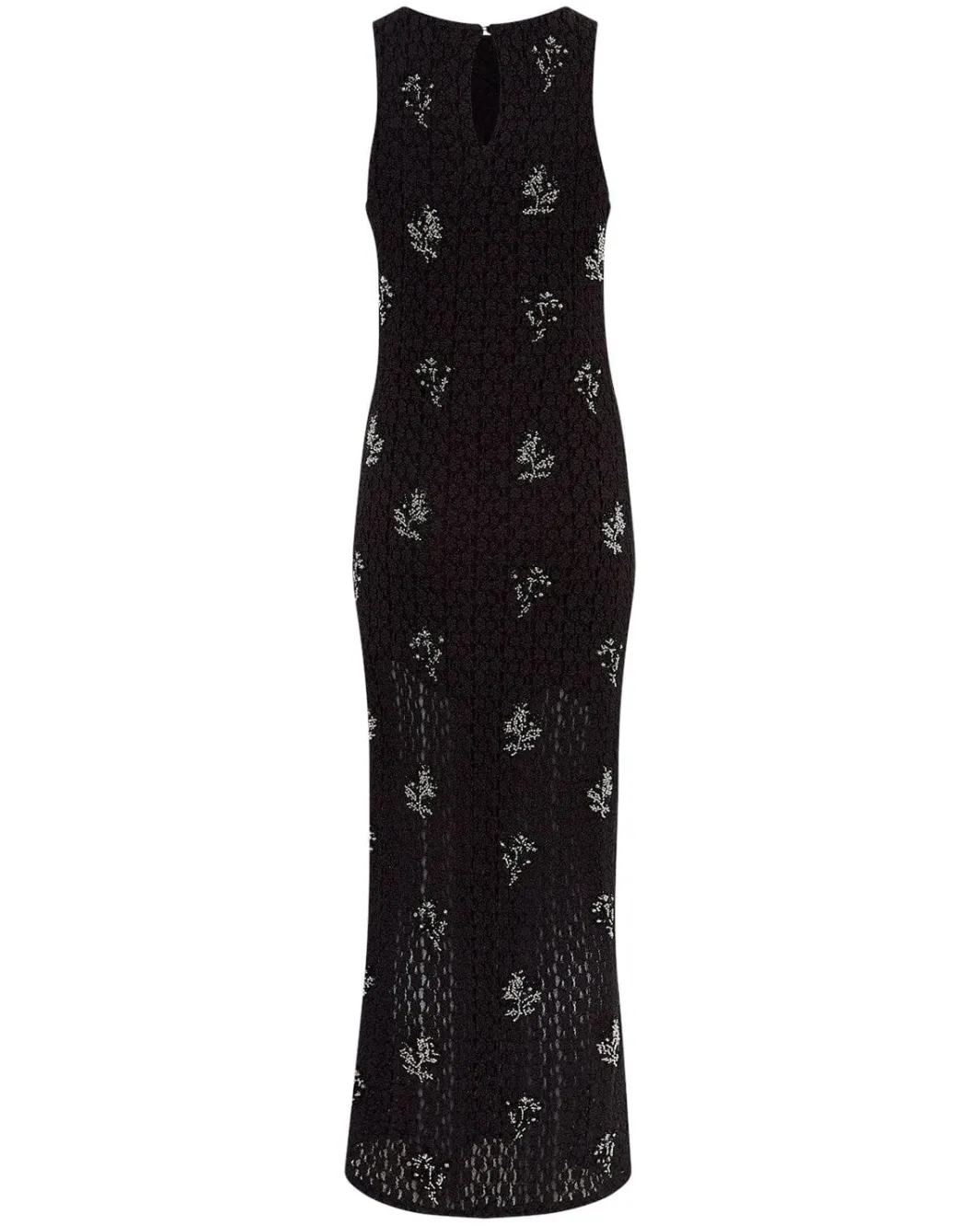 Sale Moss Copenhagen Mschaudrey Sl Dress Emb 19467 Black Silver