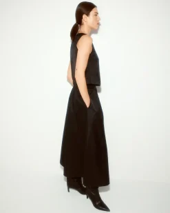 Hot Moss Copenhagen Mschjaveria Camilla Sl Top 19073 Black