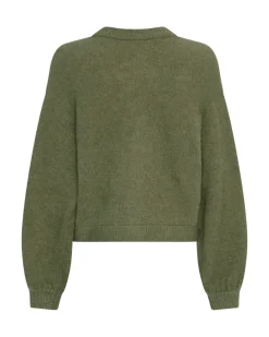 Online Moss Copenhagen Mschpetrinelle Hope Cardigan 18597 Olivine