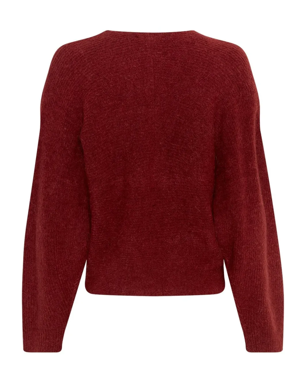 Best Moss Copenhagen Mschzinelle Hope Wrap Pullover 18469 Syrah
