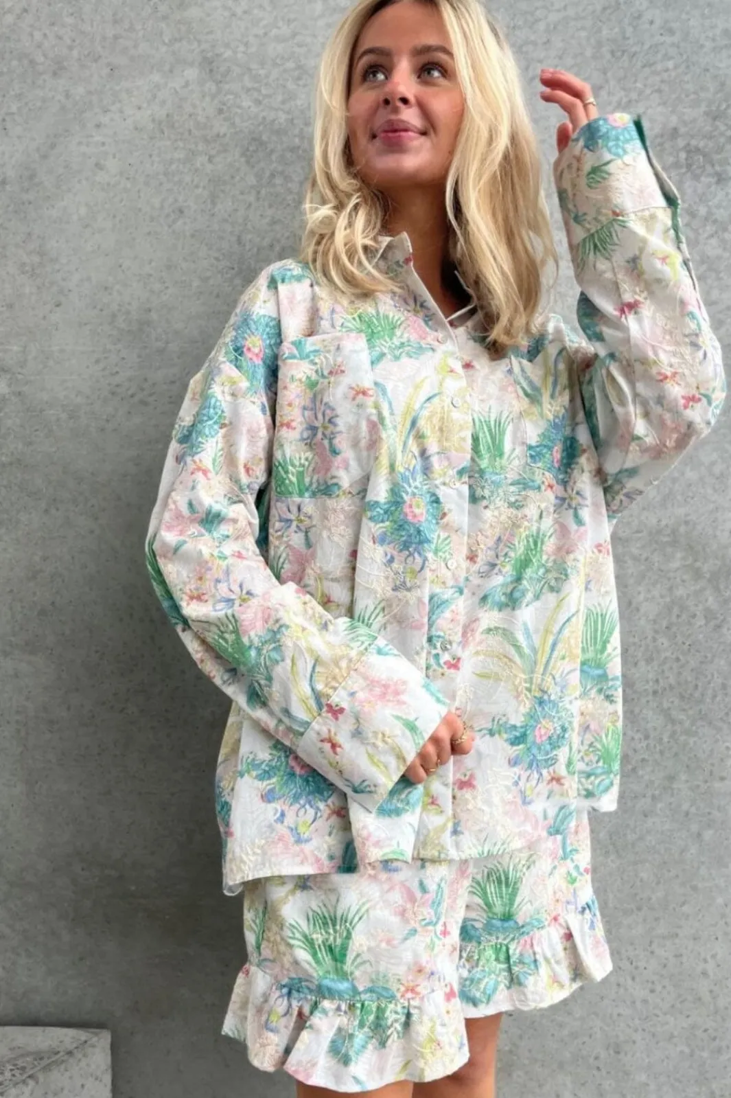 Online Stories From The Atelier By Copenhagen Shoes My Lovers Shirt 388 Multi Flower
