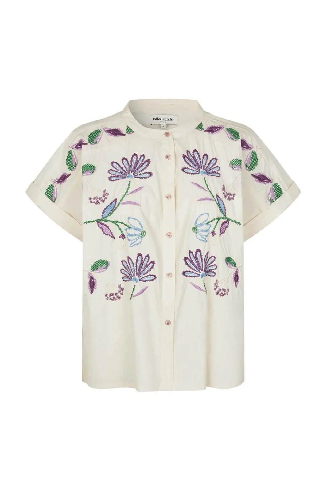 Lollys Laundry Myall Shirt Ss26101-1098 02 02 Creme