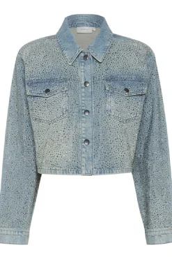 Gestuz NadivaGZ jacket Mid blue washed