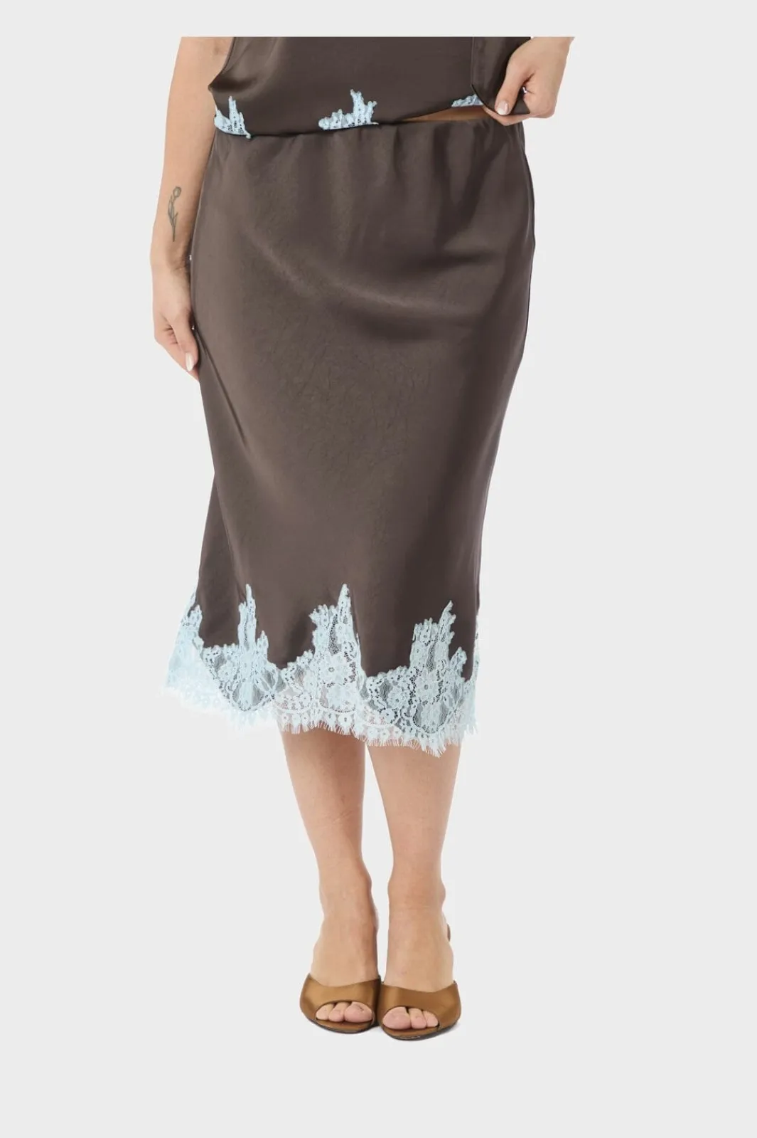 Hot Neo Noir Naira Lace Skirt 167839 676